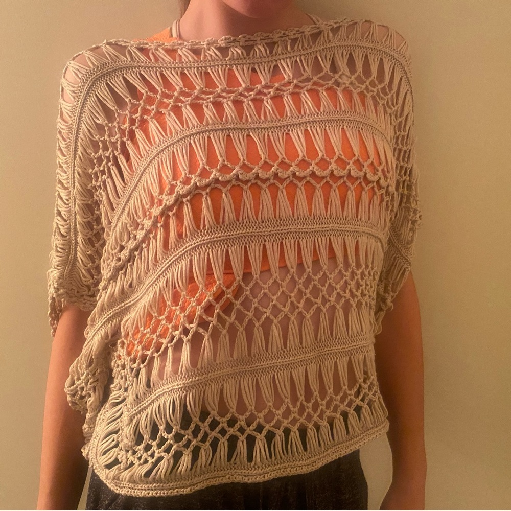 Mendocino crochet cover up